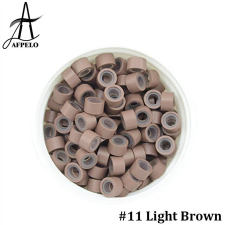 Blonde Hair Extension Rings